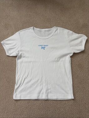 Lonely Ghost Bow baby tee